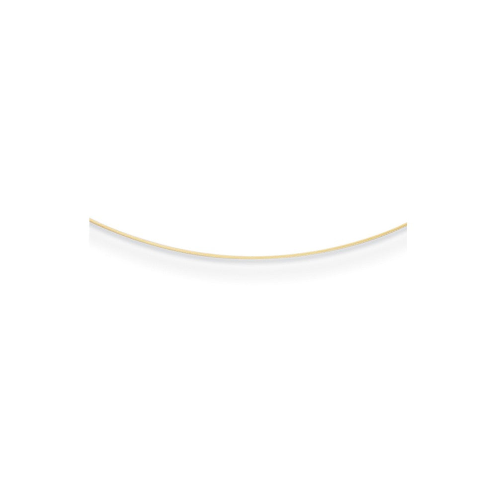 D2D 14K 0.5mm Single Wire 16 inch Necklace