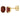 Diamond2Deal 14k Yellow Gold Oval Cut 1.98ct Garnet Stud Earrings for Women