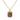 Diamond2Deal 14k Yellow Gold 4.5ct Octagon Cut Ametrine and Diamond Pendant Necklace 18"